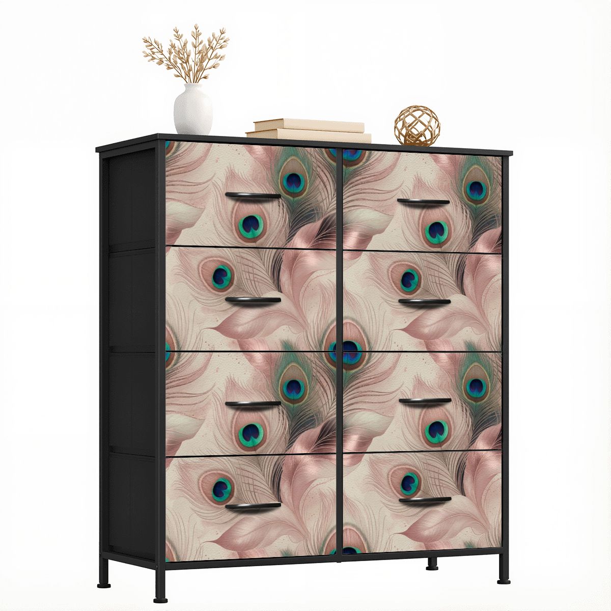 8Drawer Dresser 05pawblush