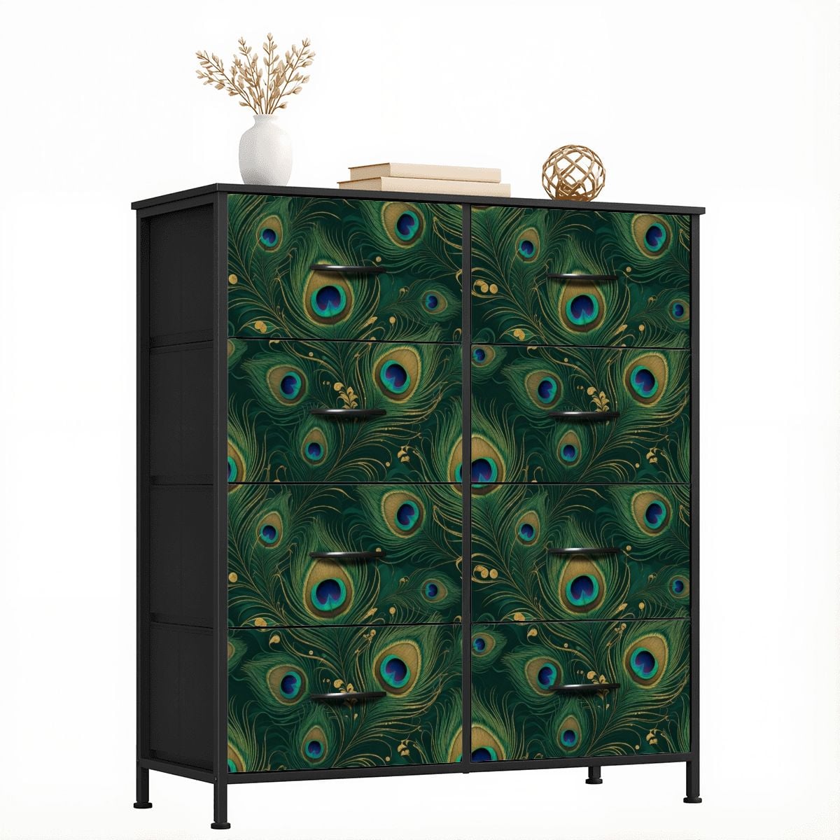 8Drawer Dresser 01pawtealgold