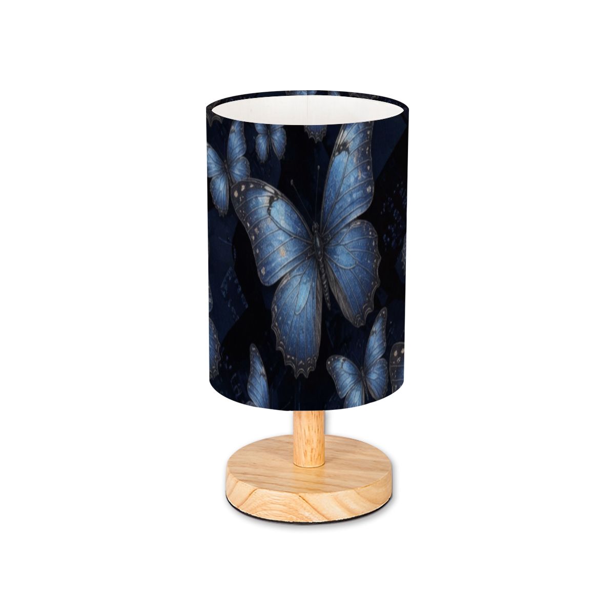 Motyle Morpho — Zylindrische Tischlampe