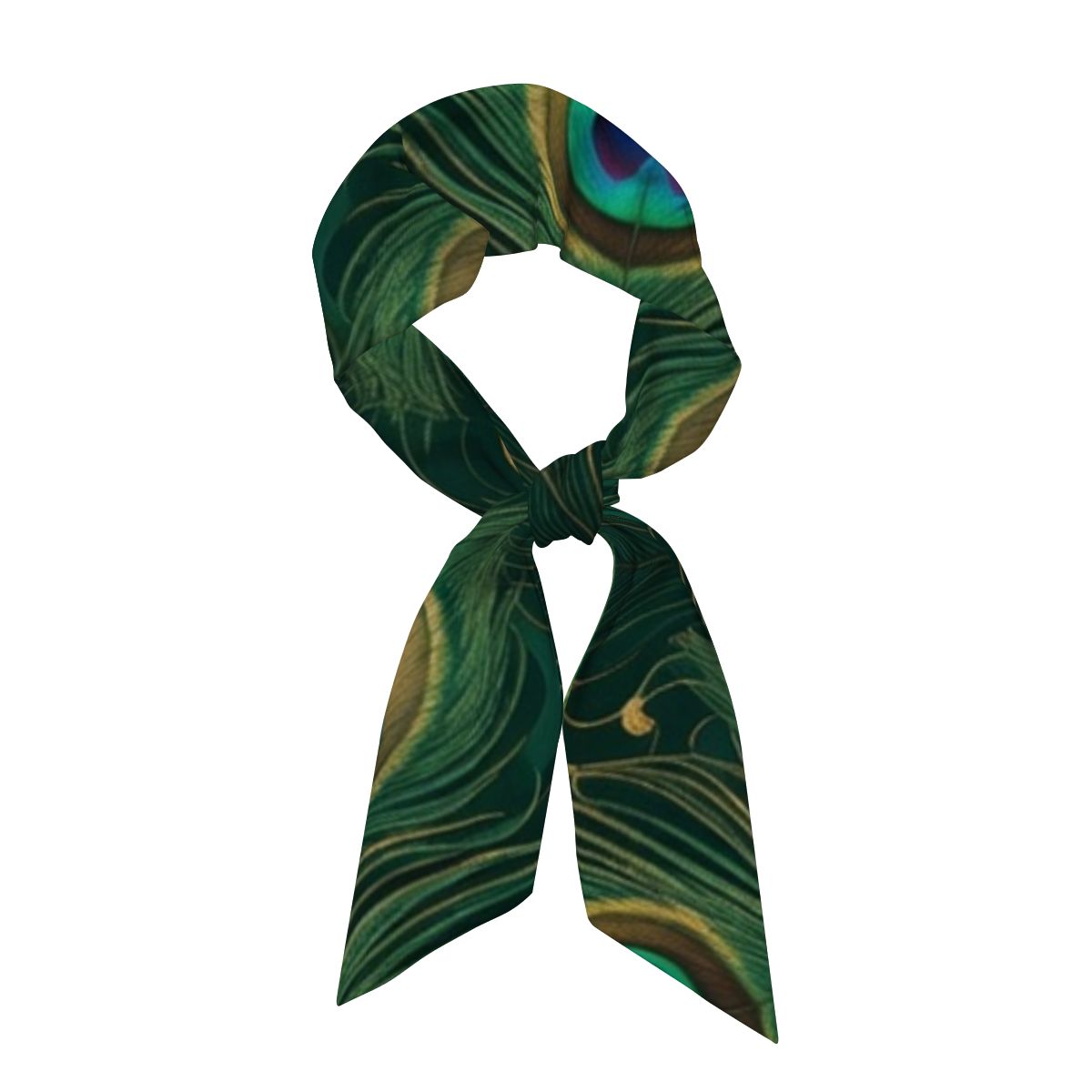 Paw Teal Gold — Szal