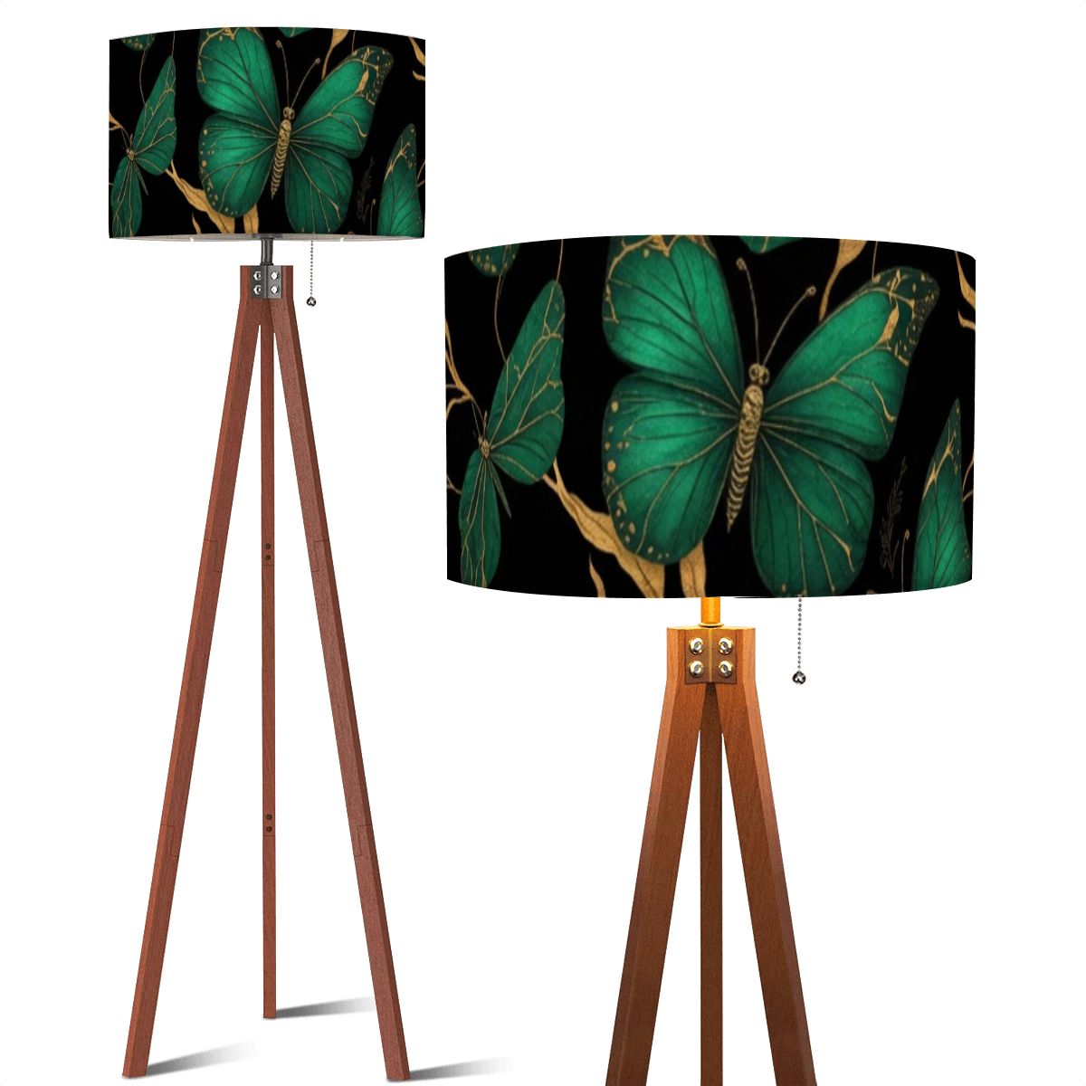 Motyle Szmaragd — Tripod floor lamp