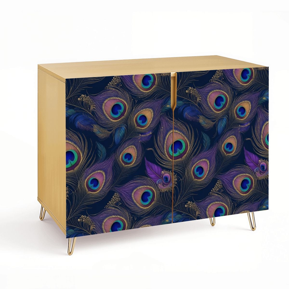 Wooden Storage Cabinet 03pawametyst