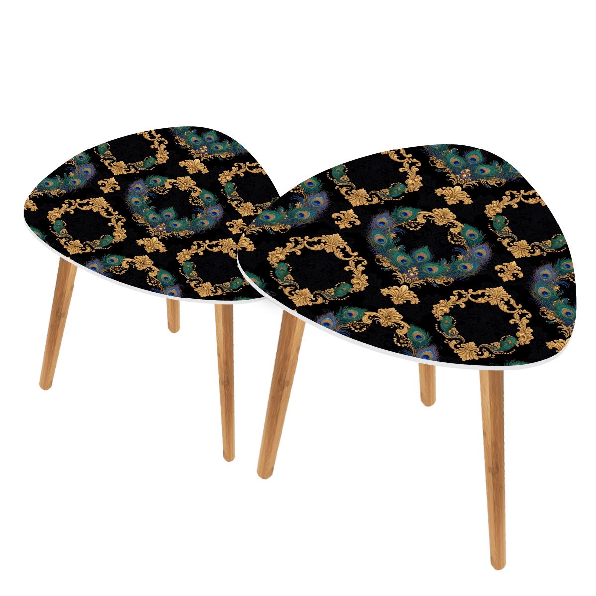 Triangle Coffee Table Set of 2 18pawbarok