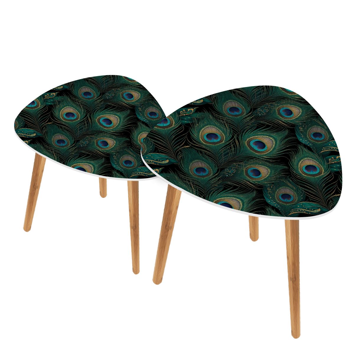 Triangle Coffee Table Set of 2 04pawszmaragd
