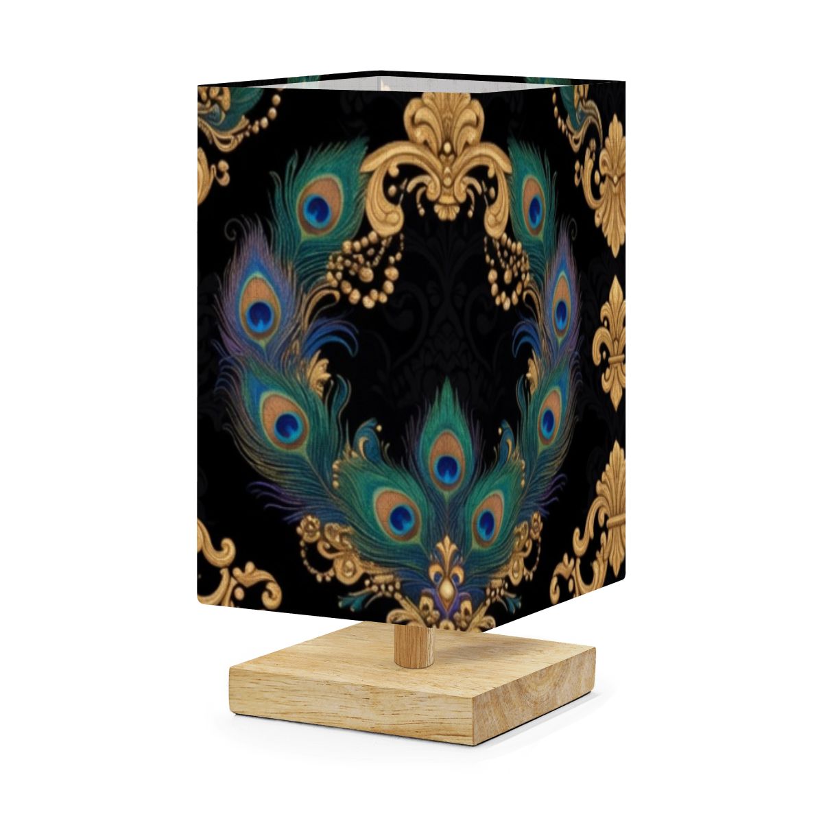 Paw Barok — Lampe de table carrée