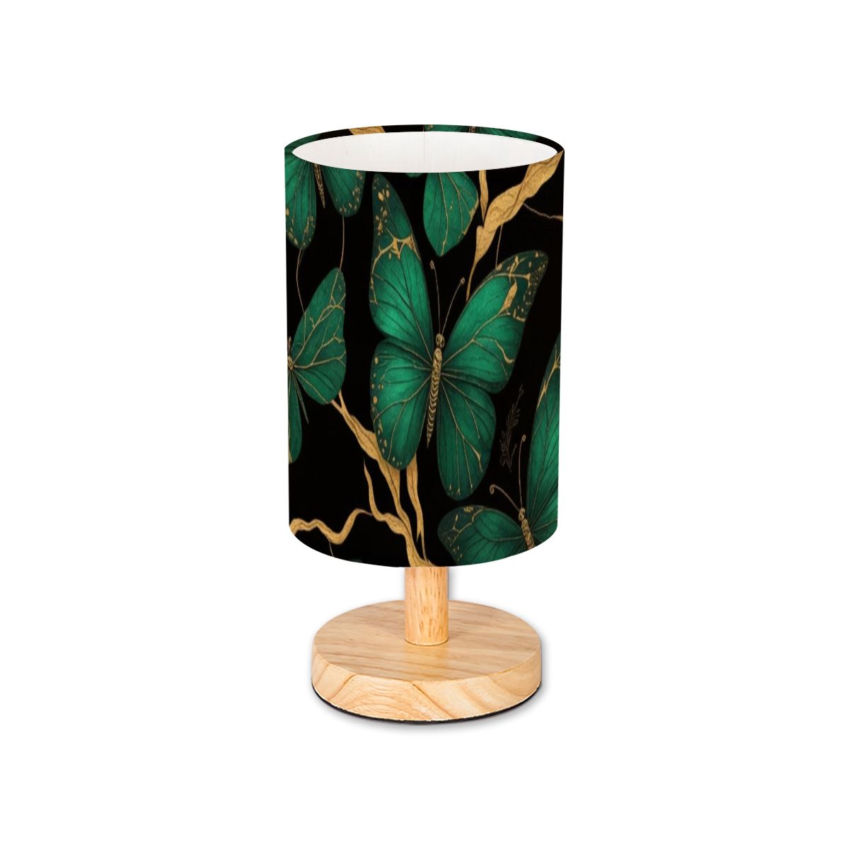 Motyle Szmaragd — Cylindrical table lamp