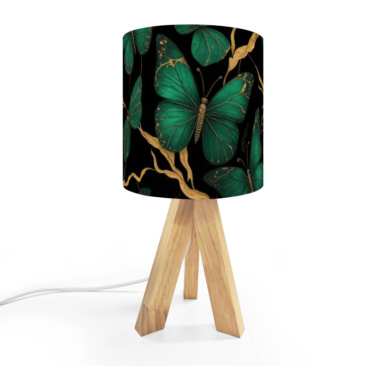 Motyle Szmaragd — Tripod table lamp