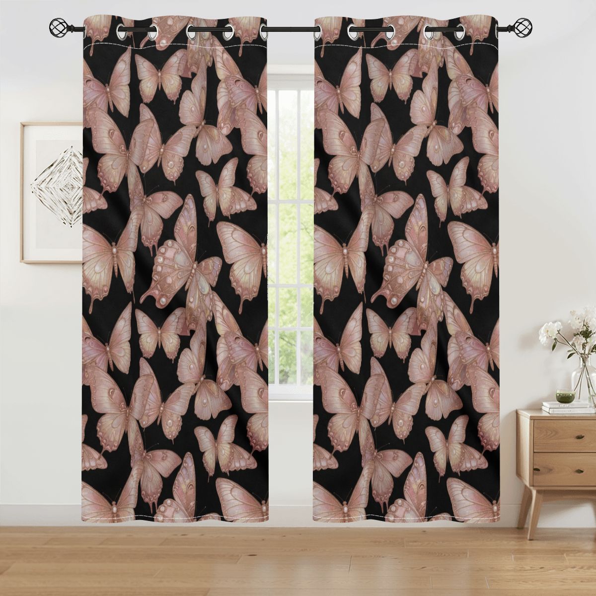 Motyle Rosegold — Blackout curtain