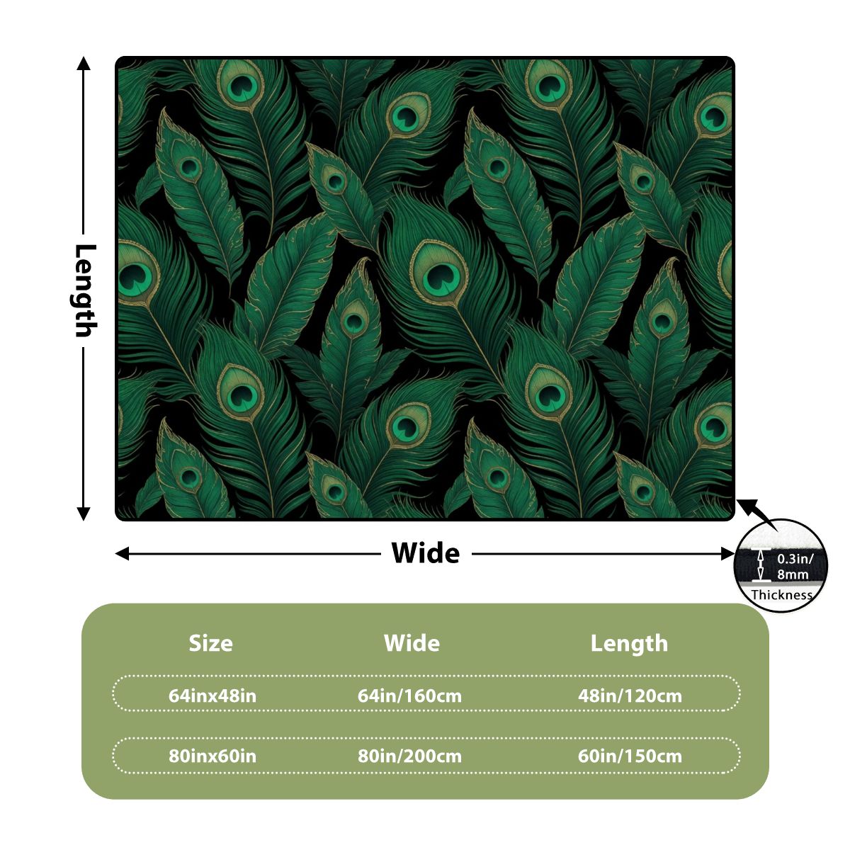 Paw Liscie — Rug