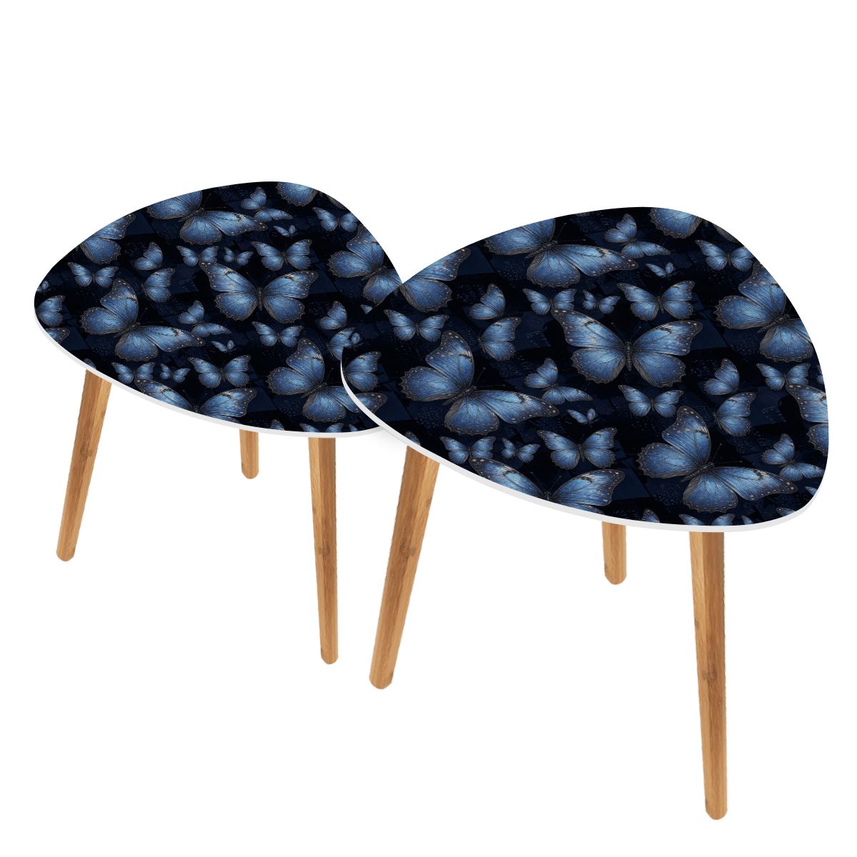 Triangle Coffee Table Set of 2 03motylemorpho