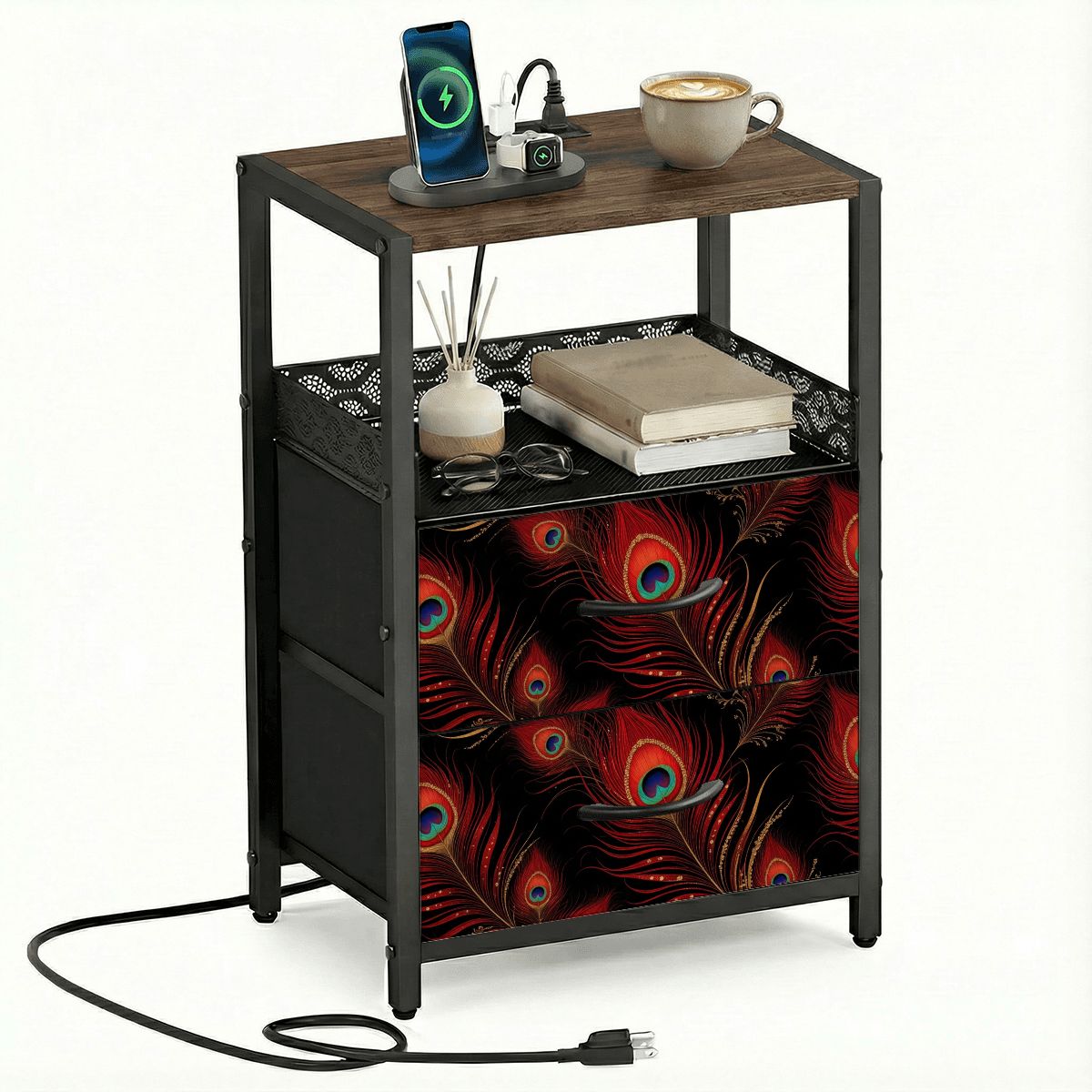 2Drawer Bedside Table 15pawrubin