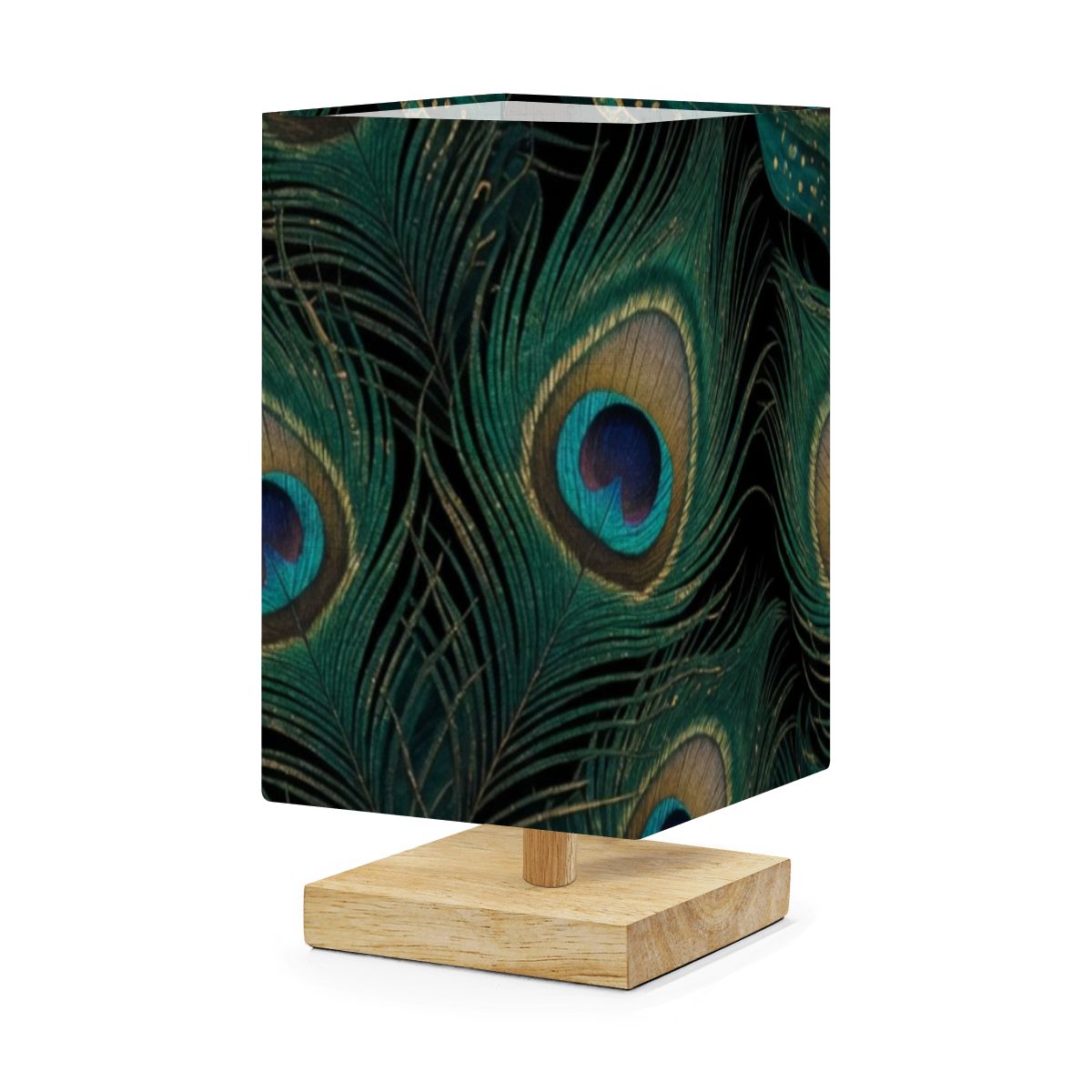 Paw Szmaragd — Lampe de table carrée