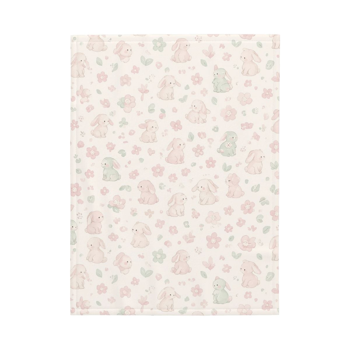 Kroliki Kwiaty — Blanket