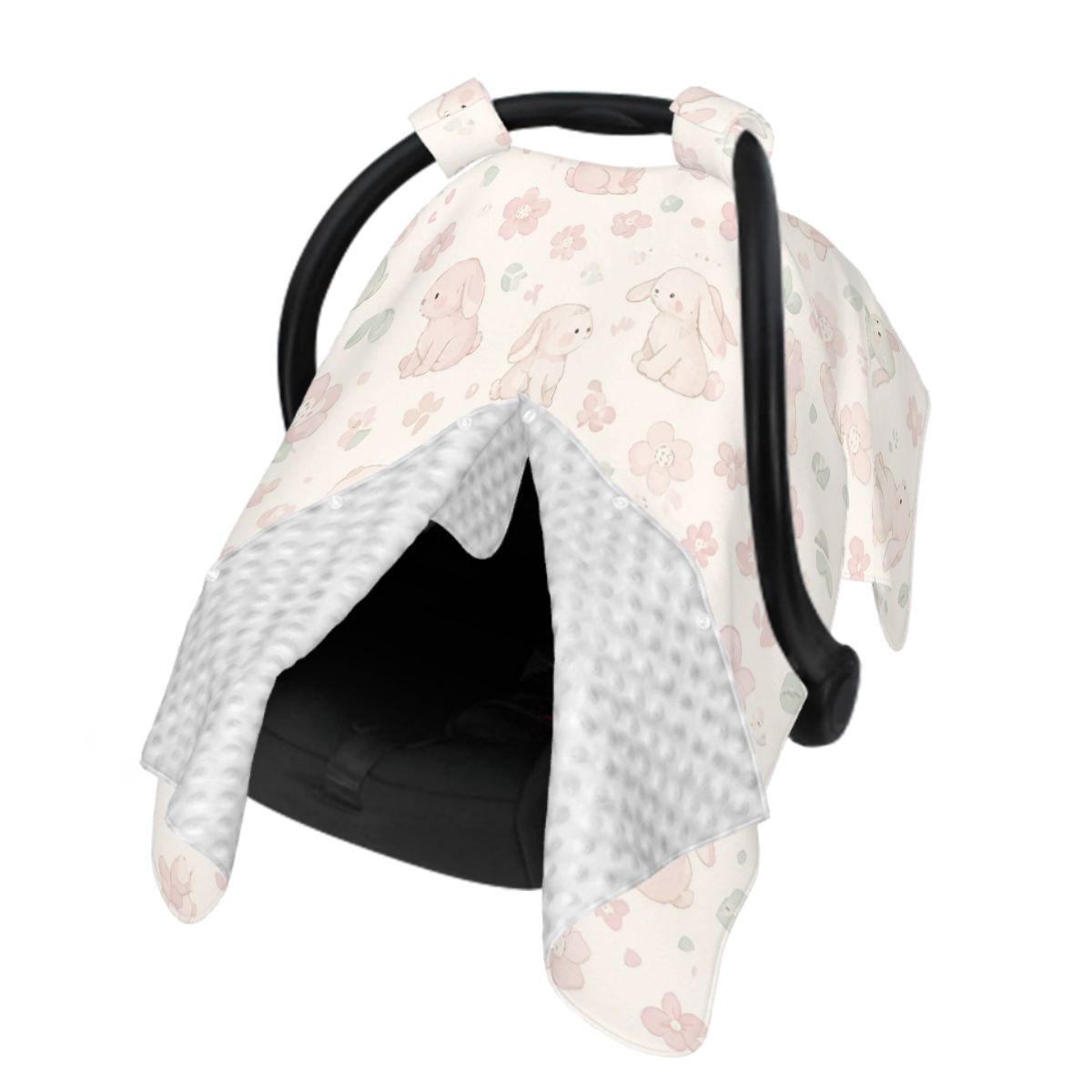Kroliki Kwiaty — Car seat cover