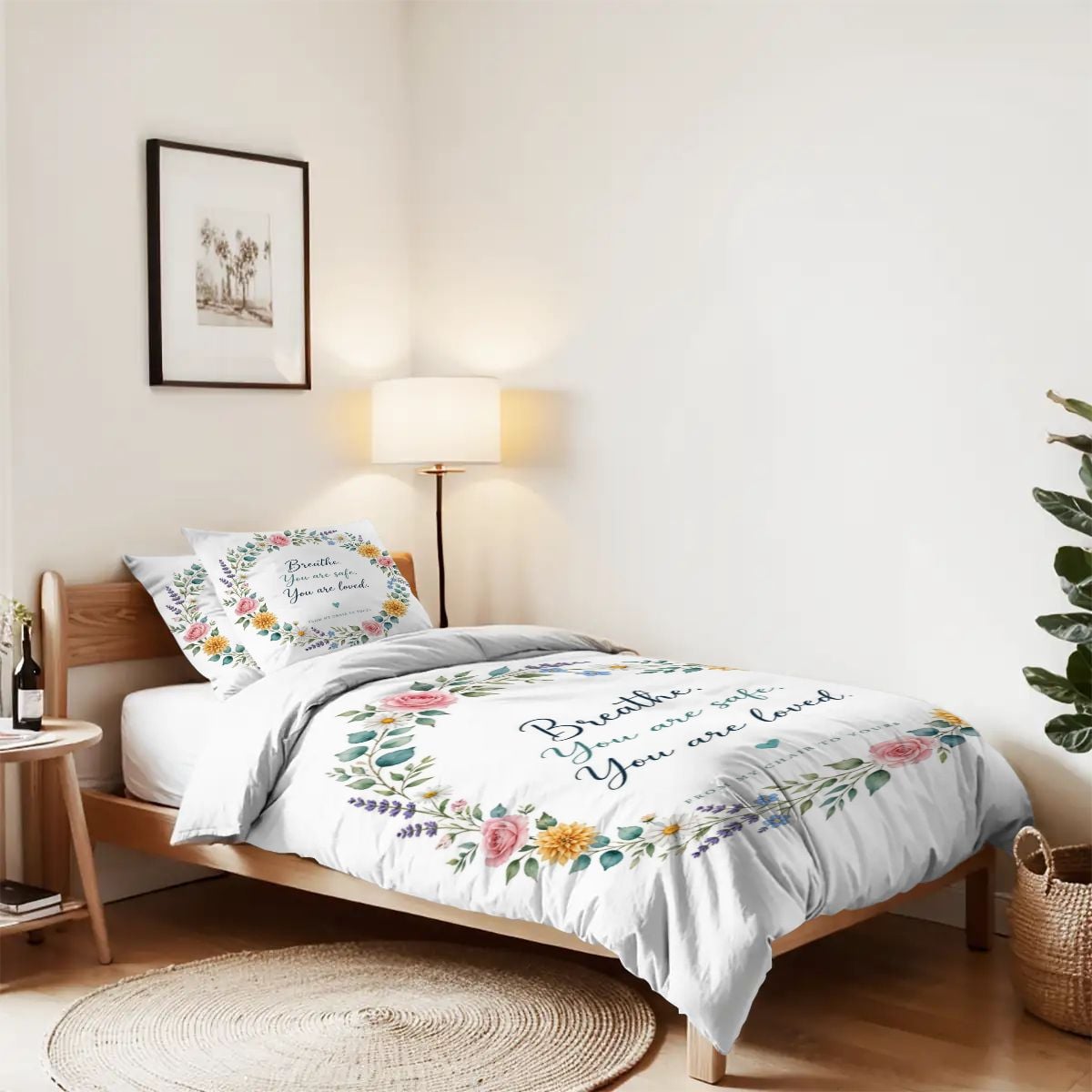 Twin Duvet Cover Set 68"x86" breathe – view 6