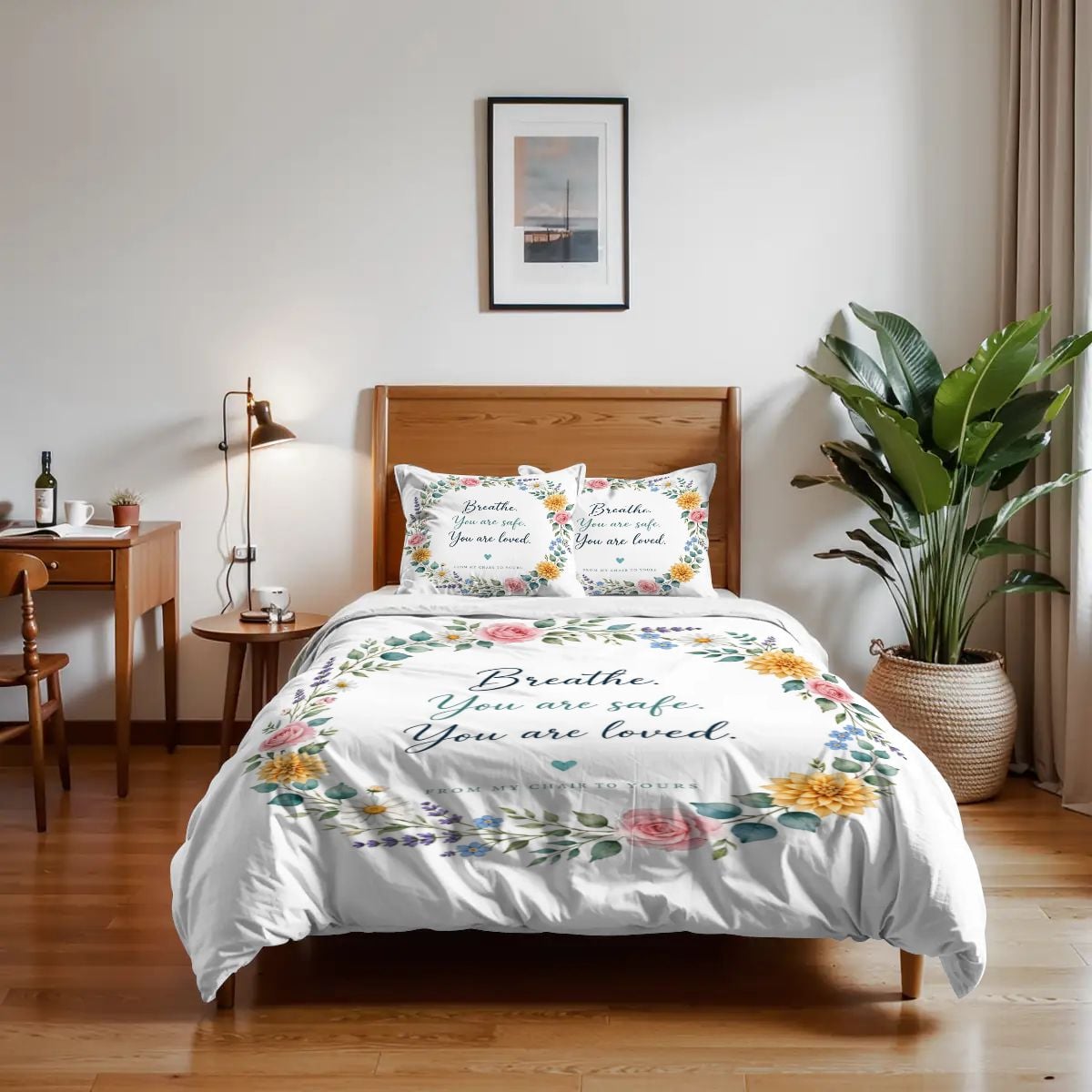 Twin Duvet Cover Set 68"x86" breathe – view 8