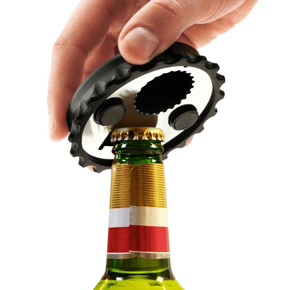 Magnetic Bottle Opener for Fridge Decor – view 8