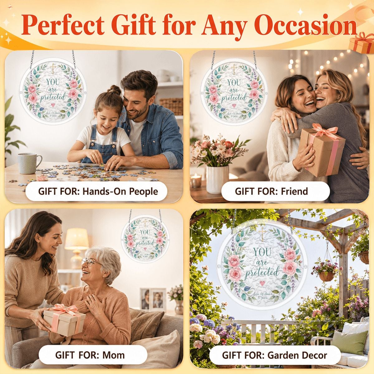 Acrylic Puzzle Suncatcher (Made in USA) – view 5