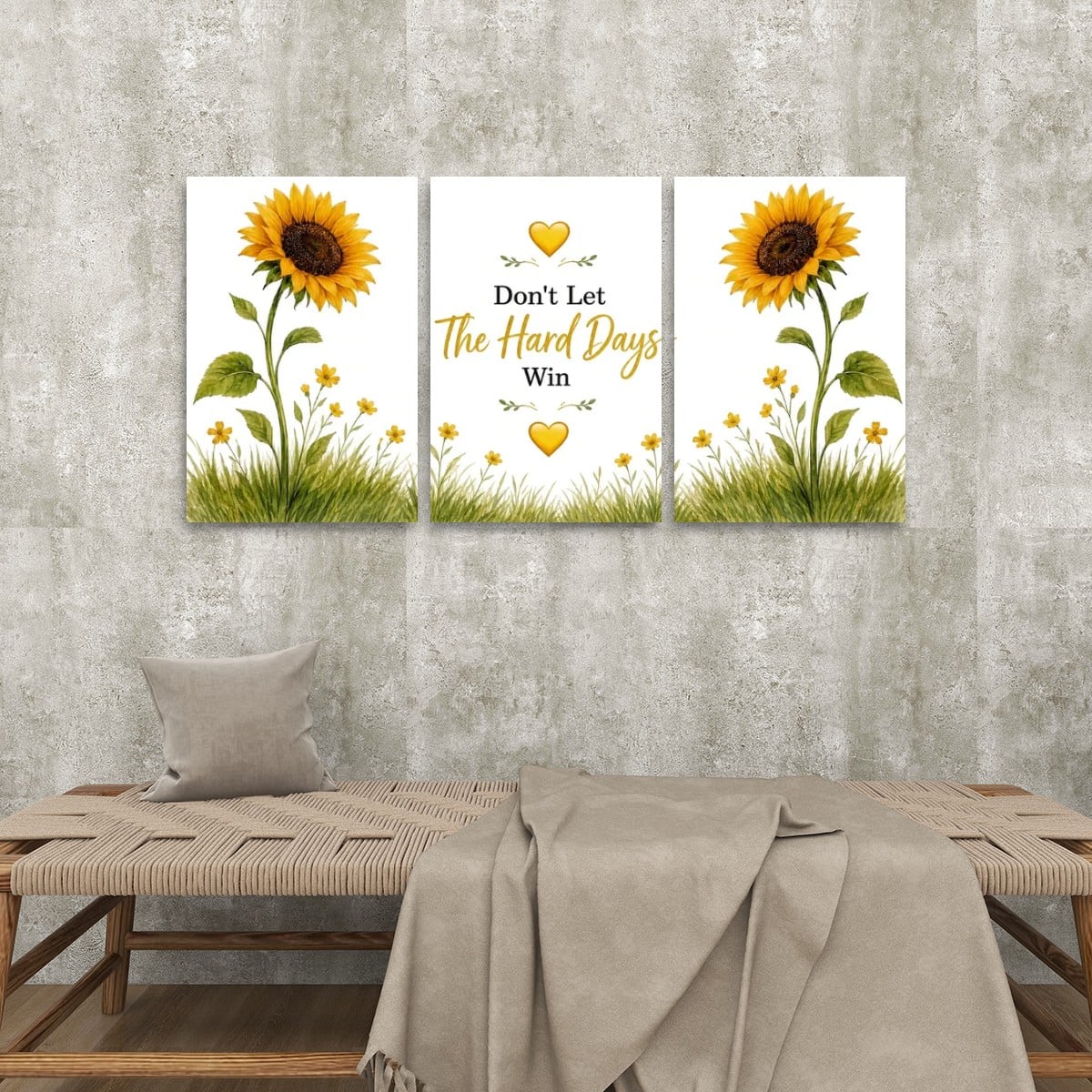 3 Panels Canvas Prints Wall Art (Set C) – view 2