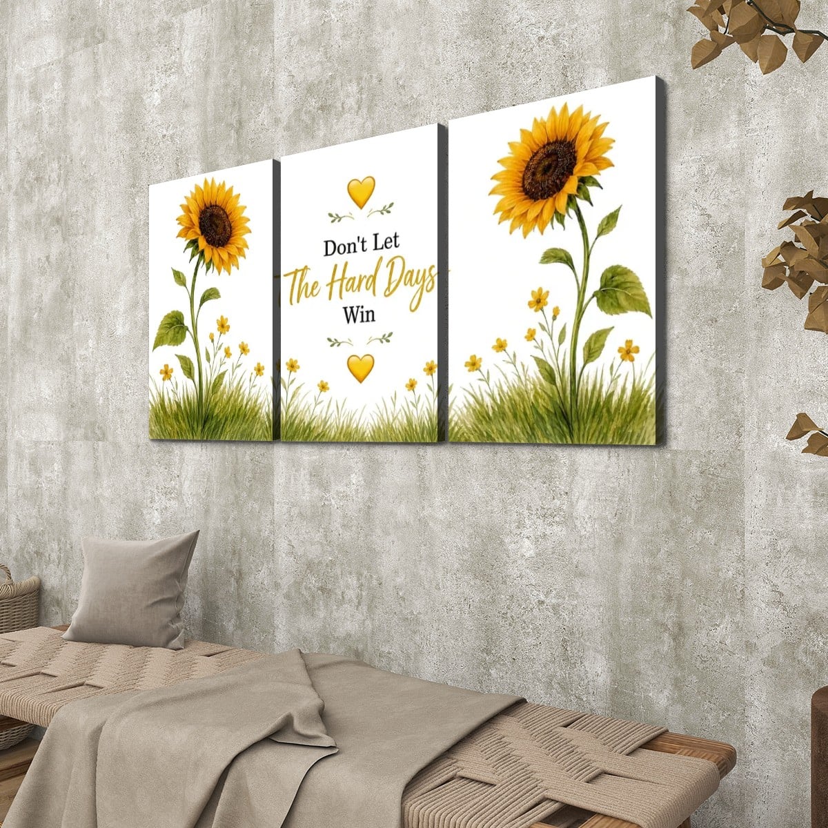 3 Panels Canvas Prints Wall Art (Set C) – view 3
